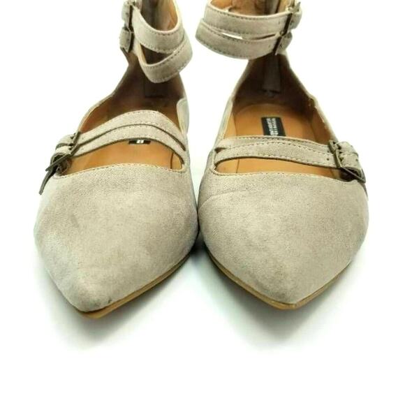 Design Lab Lord & Taylor Womens Mabel Ballet Flat Pointed Toe Mary Jane Shoe 8.5 - Picture 8 of 12